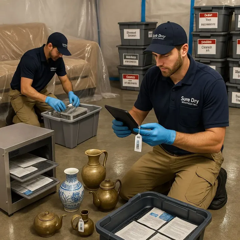 Content Protection and Restoration process in Teague, TX